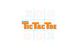 Tic Tac Toe Multiplayer game cover