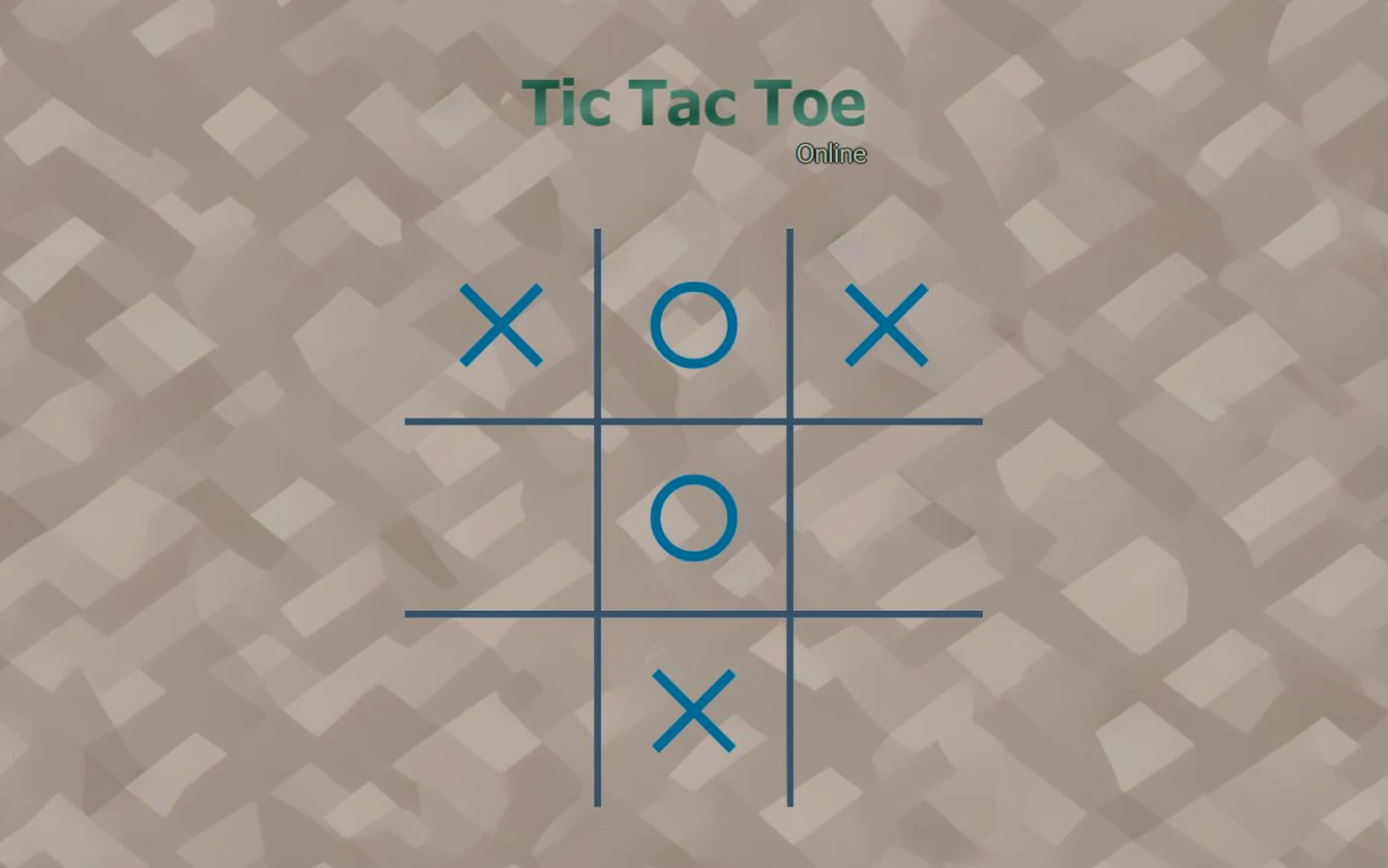 Tic Tac Toe Online — free online board game on Glaze Games