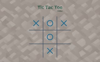 Tic Tac Toe Online game cover