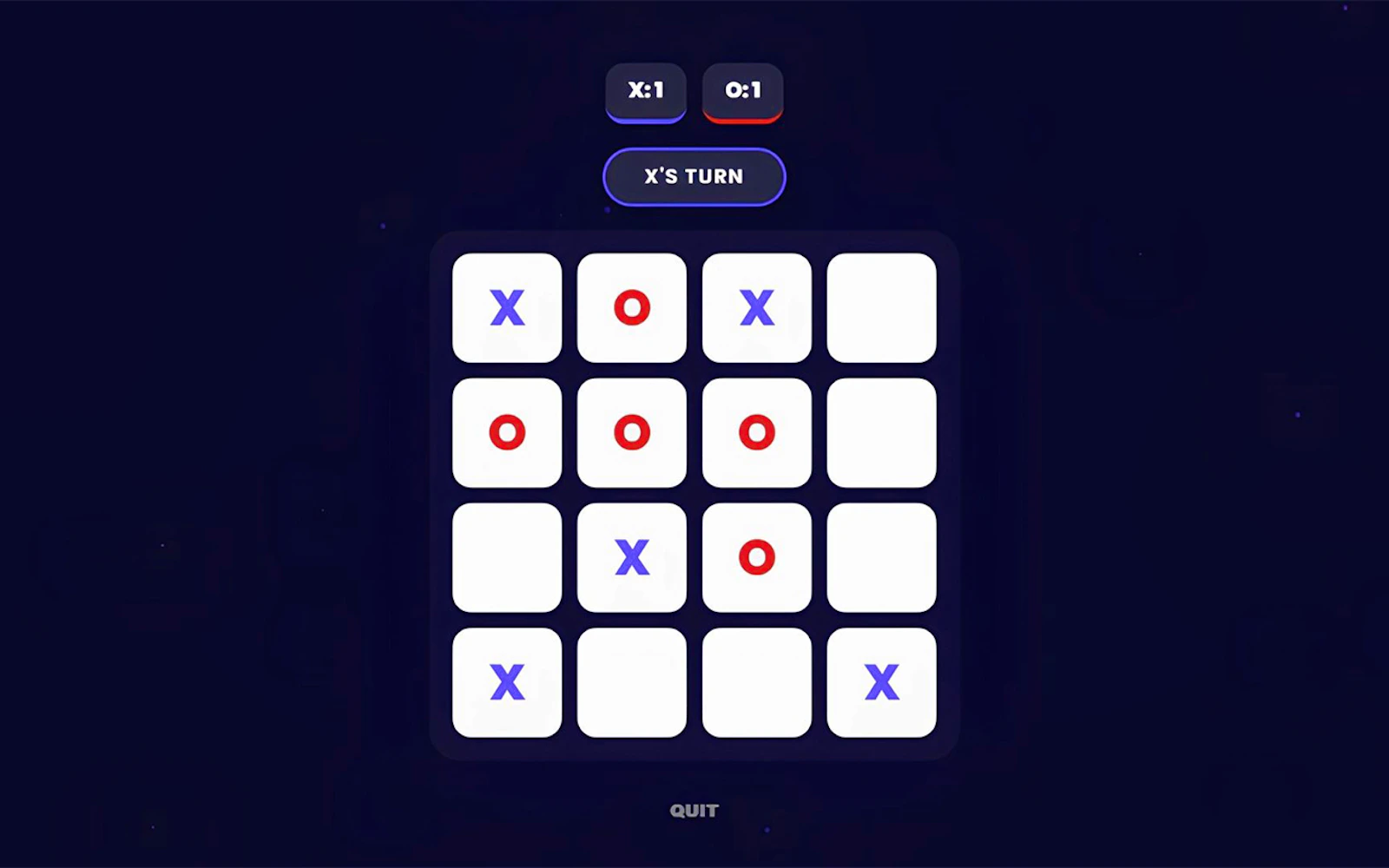 Tic Tac Toe Pro - Multiplayer & Challenge — free online two player game on Glaze Games