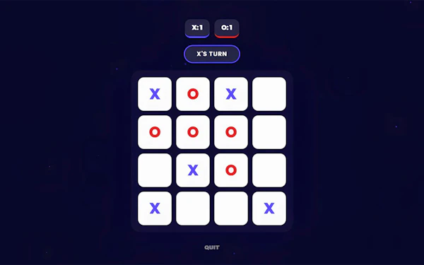 Tic Tac Toe Pro – Multiplayer & Challenge