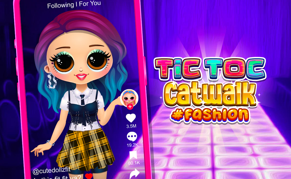 Play Tictoc Catwalk Fashion — free online Kids game