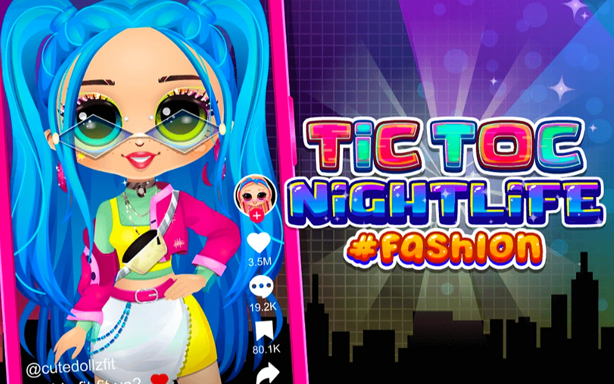 Play Tictoc Nightlife Fashion — free online Kids game