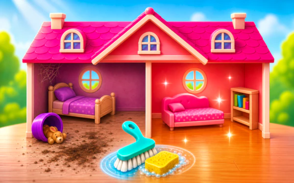 Tidy Up the Dollhouse