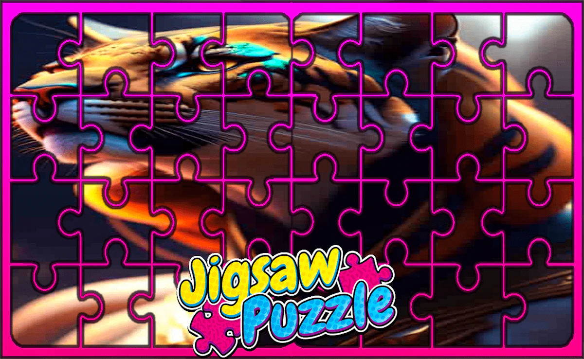 Play Tiger Jigsaw Image Challenge — free online Jigsaw Puzzles game
