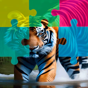 چالش تصویر پازل ببر Thumbnail