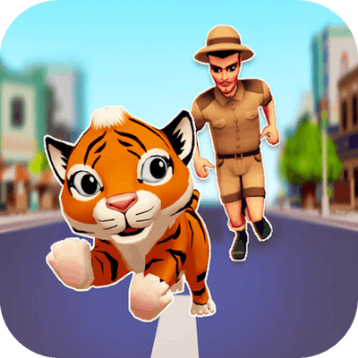 Tiger Run By Gamepix