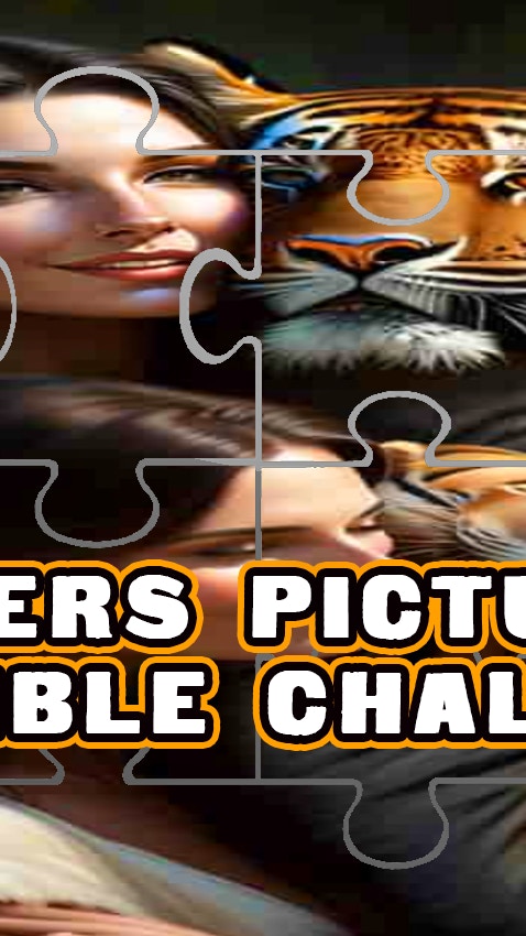 Tigers Picture Scramble Challenge