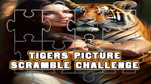 Image for Tigers Picture Scramble Challenge