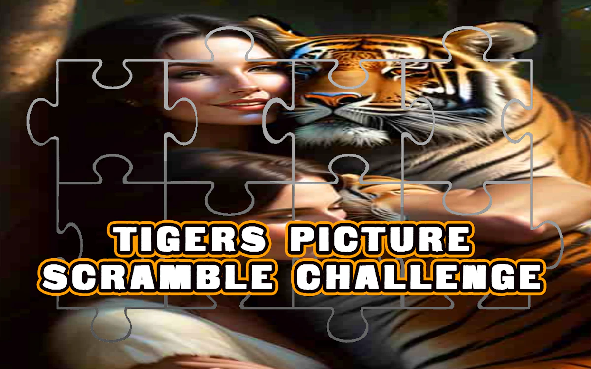 Play Tigers Picture Scramble Challenge — free online Jigsaw Puzzles game
