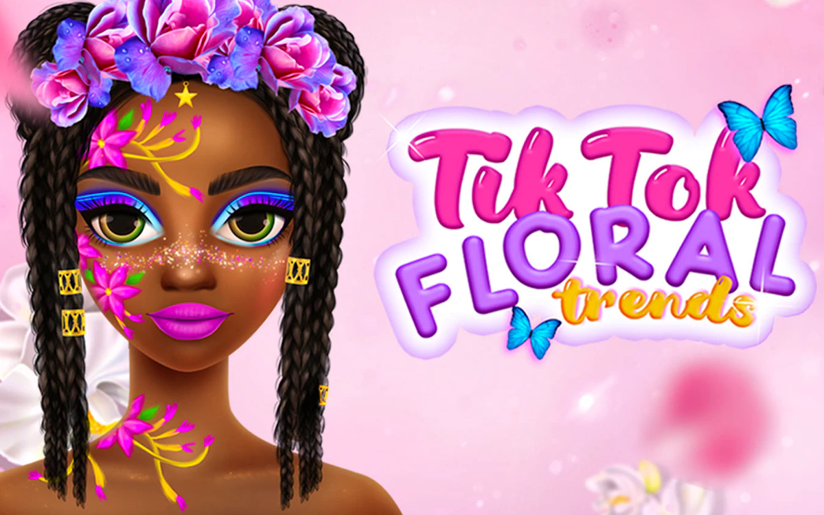 Play TikTok Floral Trends — free online Kids game