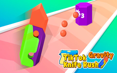 Tiktok Gravity Knife Rush game thumbnail