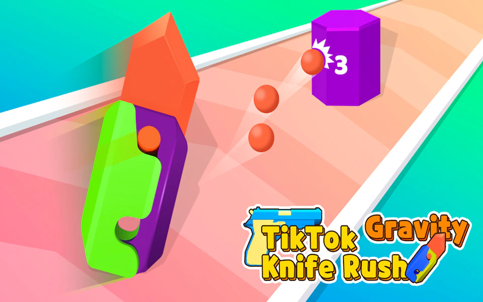 Tiktok Gravity Knife Rush game thumbnail