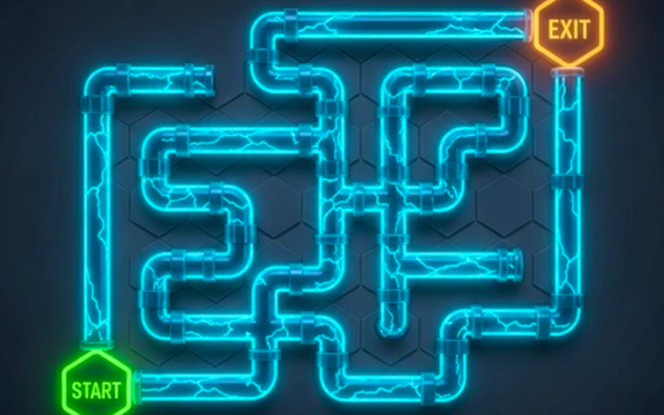 Tile Escape – Connect the Pipes