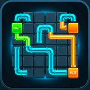 Tile Escape - Connect the Pipes Thumbnail