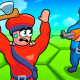 Tile Hex World Red vs Blue