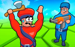 Tile Hex World Red vs Blue