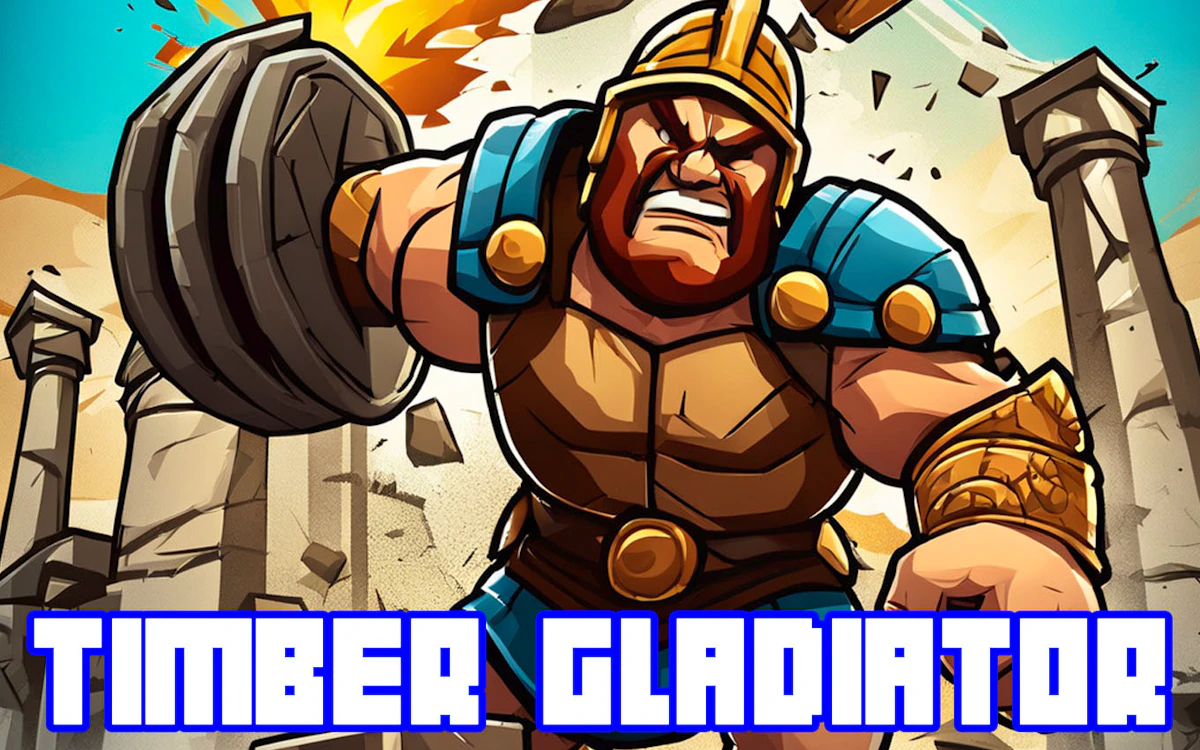 Play Timber Gladiator — free online Tap game