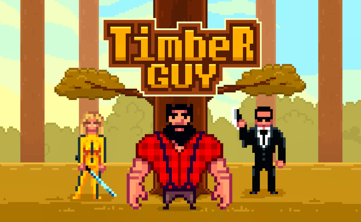 Play Timber Guy — free online Arcade game