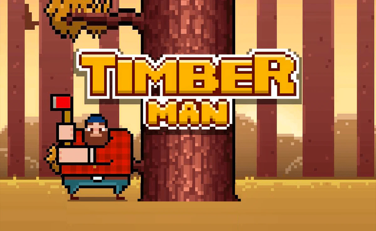Play TimberMan — free online Kids game