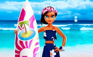 Tina - Surfer Girl game cover