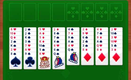 Freecell Solitaire Blue 🕹️ Play Now on GamePix