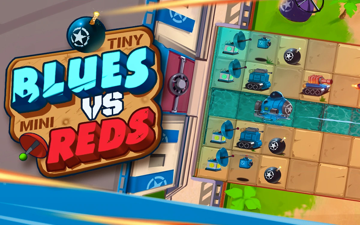 Tiny Blues Vs Mini Reds 🕹️ Joue Maintenant sur GamePix