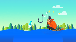 Tiny Fishing game cover