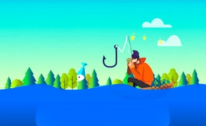 Tiny Fishing game cover