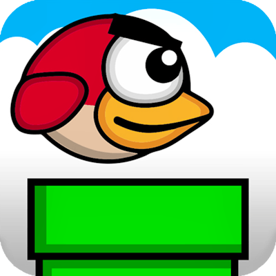 Tiny Red Bird By Gamepix