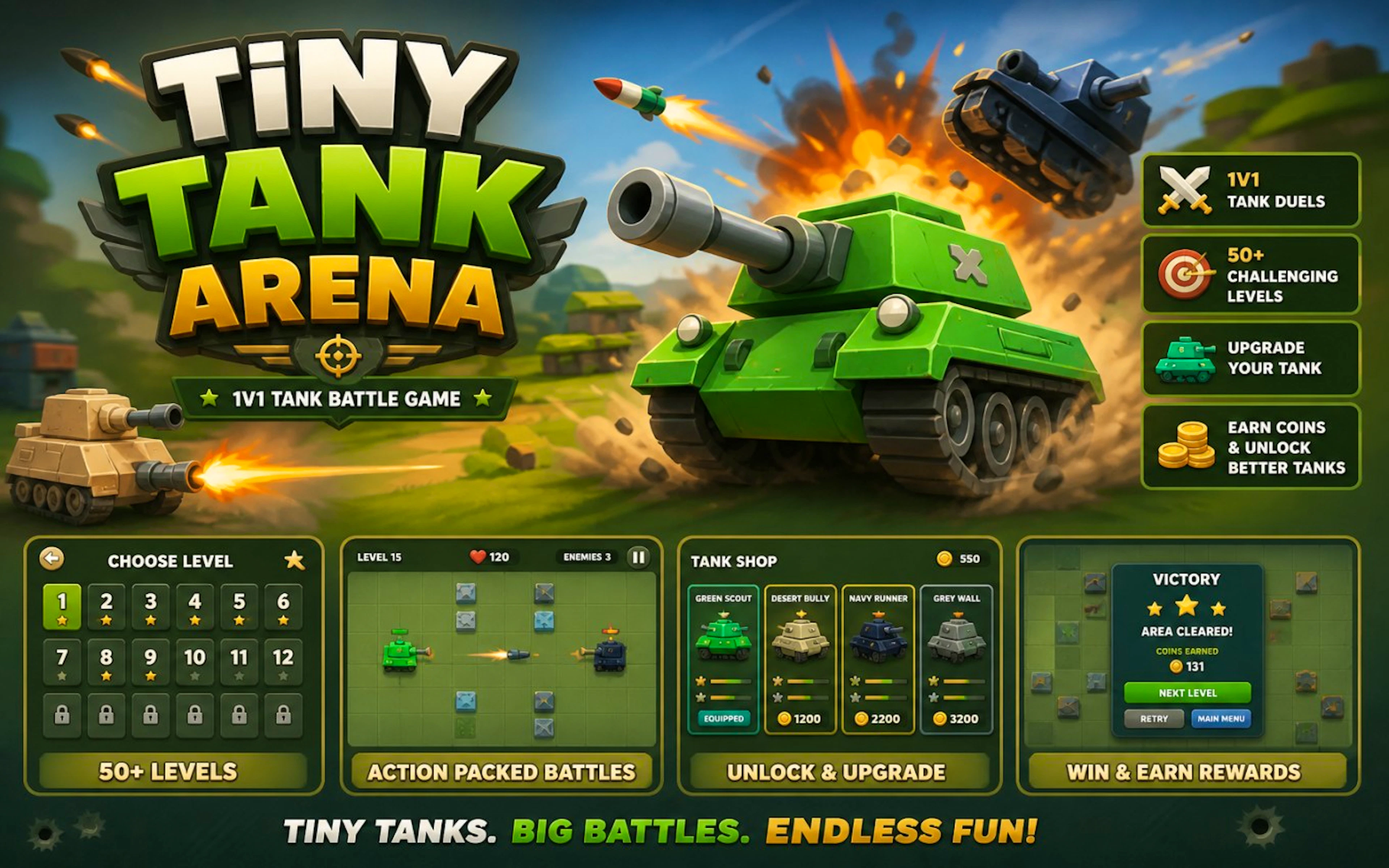 Tiny Tank Arena