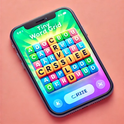 Tiny Word Grid By Gamepix