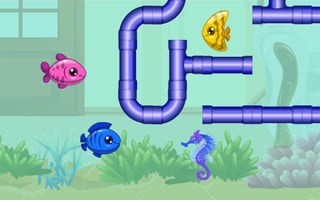 Tired Fish Online puzzle Games on taptohit.com