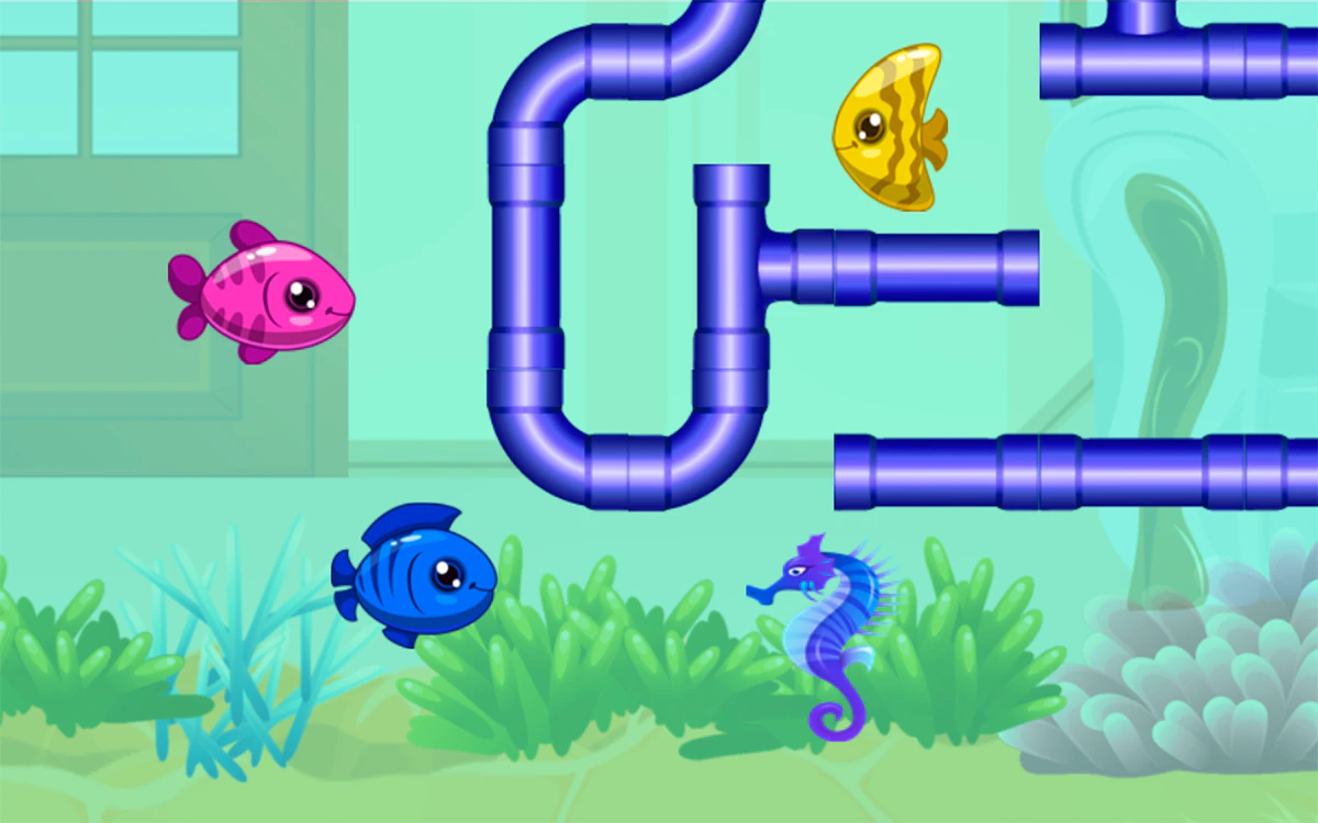 Play Tired Fish — free online Puzzle game