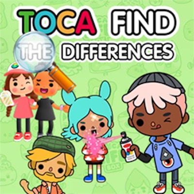 Toca Find The Differences By Gamepix