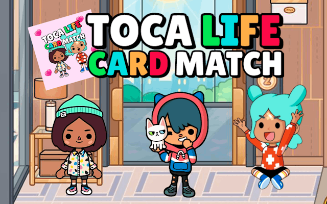 Toca Life Memory Card Match