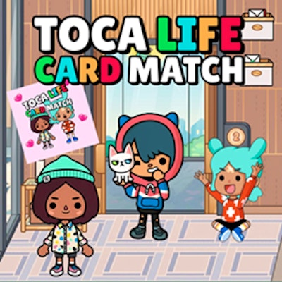 Toca Life Memory Card Match By Gamepix