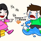 Toilet Rush Draw To Pee