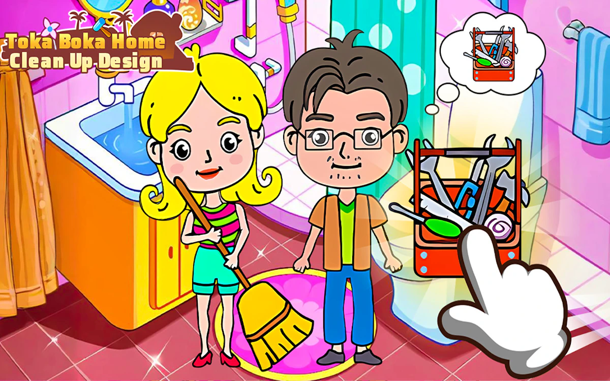 Play Toka Boka Home Clean Up Design — free online Casual game
