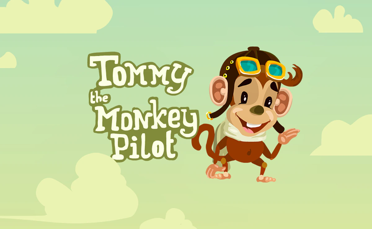 Play Tommy the Monkey Pilot — free online Kids game
