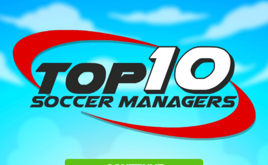 Jogo Top 10 Soccer Managers no Jogos 360