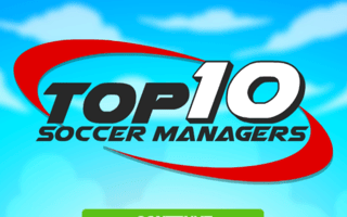 Top 10 Soccer Managers game cover