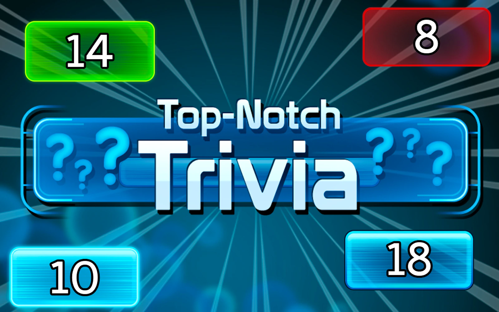Top Notch Trivia — free online trivia game on Glaze Games