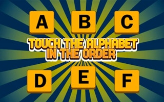 Touch The Alphabet In The Order game cover