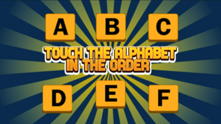 Touch The Alphabet In The Order