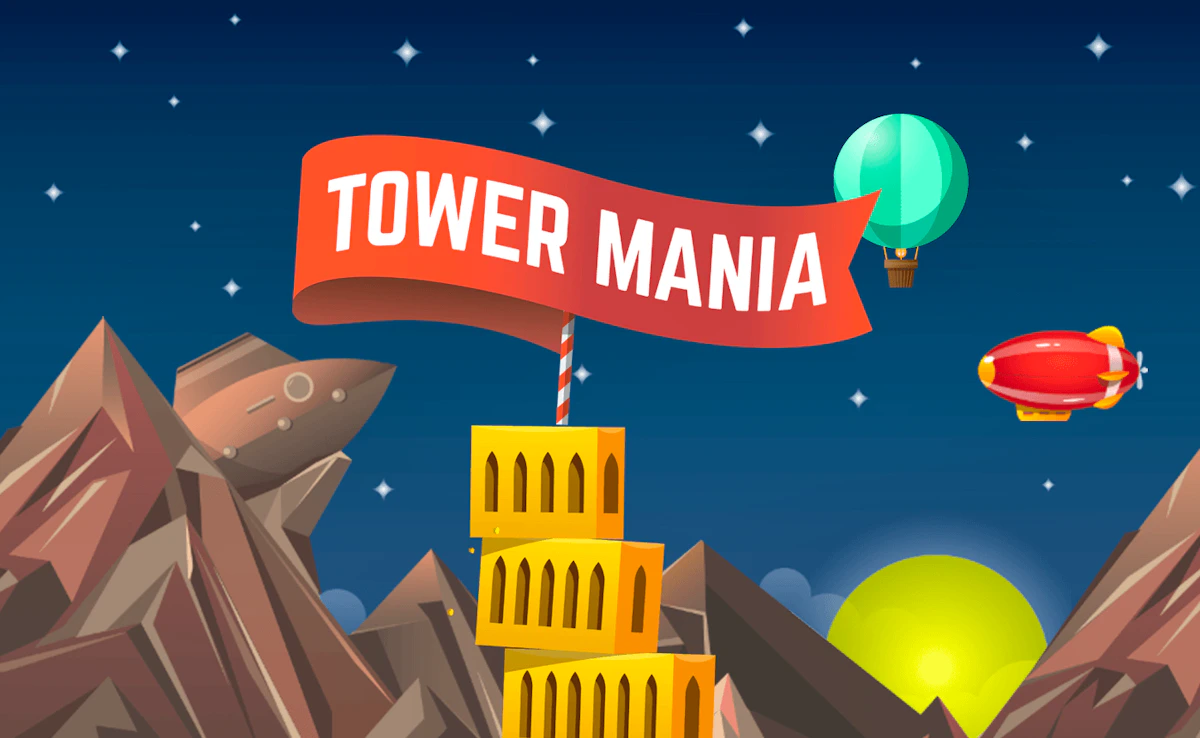 Play Tower Mania — free online Kids game