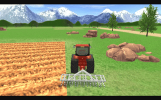 Tractor Farming Simulator game cover