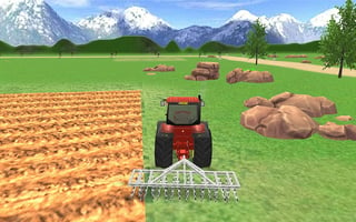 Tractor Farming Simulator game cover