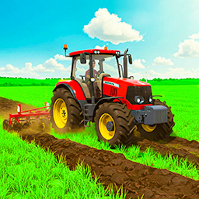 Tractor Simulator Farming Game game thumbnail