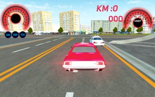 Traffic Car Racing Game game cover